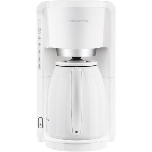  Rowenta CT3801 Adagio Thermo Kaffeemaschine, 8 bis 12 Tassen 1.25 L, weiss