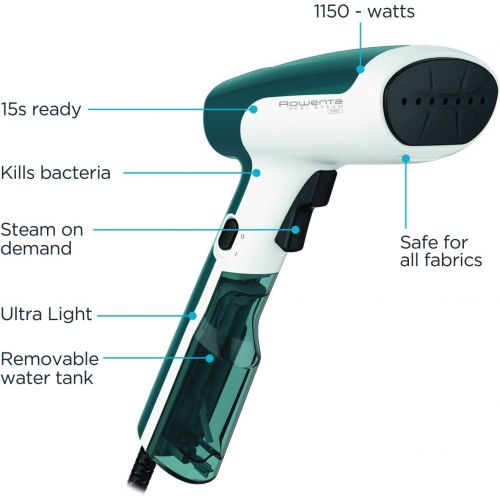  Rowenta DR6131 Handheld Steamer, Green