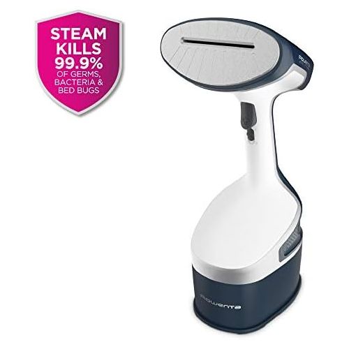  Rowenta DR8180 Handheld Steamer with Retractable Cord, Blue