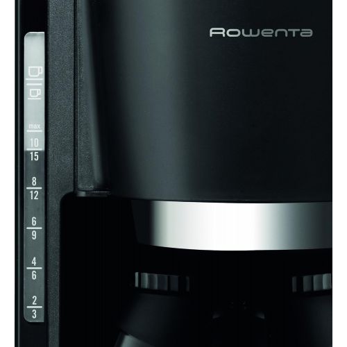  Rowenta CT3808 Adagio Thermo Kaffeemaschine, 8 bis 12 Tassen 1.25 L, schwarz