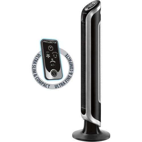  [아마존베스트]Rowenta VU6670 Eole Infinite Tower Fan, Quiet 40 W Fan, 3 Speed Settings