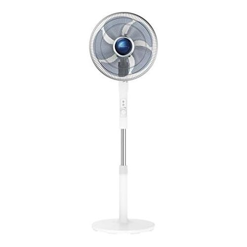  [아마존베스트]Rowenta Turbo Silence Extreme+ VU5770F0 Powerful Silent Electronic Fan with Remote Control, 5 Speeds, Automatic Oscillation, Adjustable Height