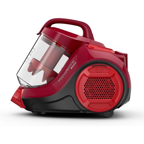  [아마존베스트]Rowenta Swift Power Cyclonic RO2913EA Bagless Vacuum Cleaner with Cyclonic Technology, Compact Design, High Efficiency Filter, Red