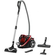 [아마존베스트]Rowenta RO7649 Silence Force Cyclonic Parquet Bagless Vacuum Cleaner Vacuum Cleaner Very Quiet 2.5 L Dust Volume Animal Hair Car Black/Red