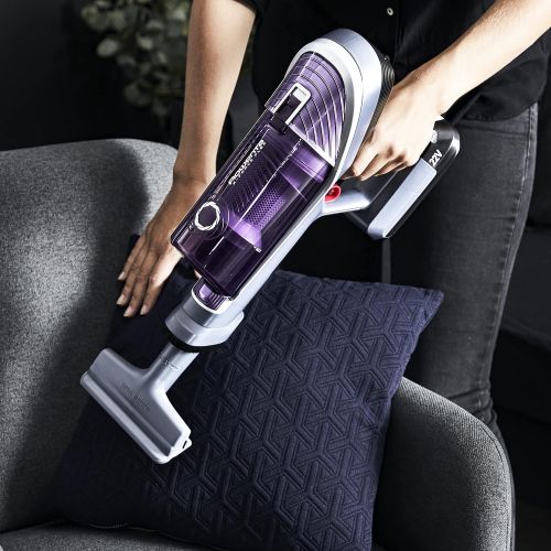  [아마존베스트]Rowenta Powered by Picture X-Force Flex 8.60 Cordless Vacuum Cleaner, Rod and Handheld Vacuum Cleaner in One, LED Nozzle, Flex Joint, Easy-Wash Filter