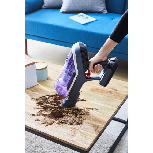  [아마존베스트]Rowenta Powered by Picture X-Force Flex 8.60 Cordless Vacuum Cleaner, Rod and Handheld Vacuum Cleaner in One, LED Nozzle, Flex Joint, Easy-Wash Filter