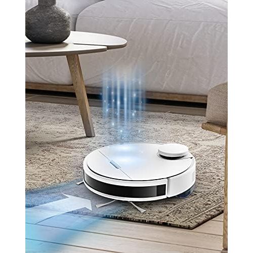  [아마존베스트]Rowenta RR7987 Explorer Series 95 Total Care Robot Vacuum Cleaner | 4-in-1 Suction Power | Allergy Kit | Animal Care | Fully Networked | 4 Power Levels | White