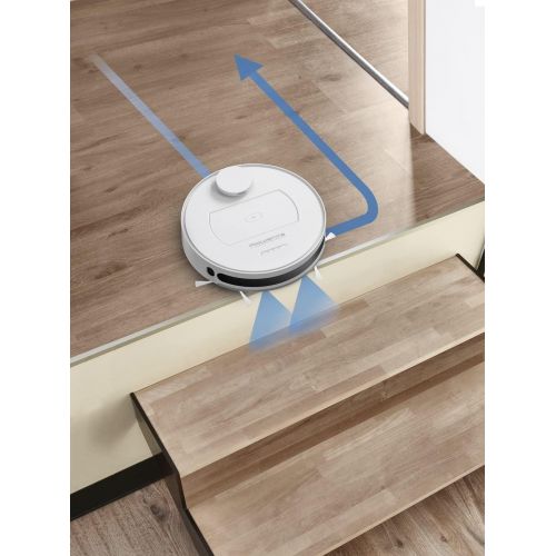  [아마존베스트]Rowenta X-Plorer Series 75 RR7687 Vacuum Cleaner Robot High Precision Navigation Allergy Kit Animal Care Model 4 in 1 Cleaning Smartphone and Voice Assistant Compatibility 150 m² W