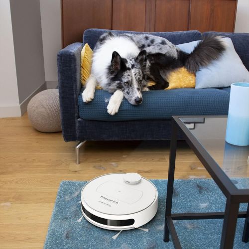  [아마존베스트]Rowenta X-Plorer Series 75 RR7687 Vacuum Cleaner Robot High Precision Navigation Allergy Kit Animal Care Model 4 in 1 Cleaning Smartphone and Voice Assistant Compatibility 150 m² W