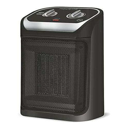  Rowenta SO9261 Mini Excel Fan Heater | 1000 Watt | Electric Heater | Energy Saving | Interior | Includes Silence Mode | Extremely Quiet with Only 49 dB(A) | For 25 m² Rooms | Compa