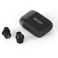 Rowkin Ascent Micro True Wireless Earbud Headphones: 17+ Hours, Bluetooth 5, Smallest Headphones & Charging Case Deep Bass Mic Quick Pairing & Noise Reduction for Android Samsung &