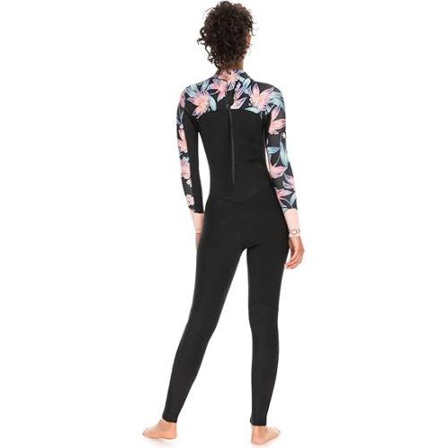 록시 Roxy Womens 3/2mm Swell Series Back Zip Fullsuit Wetsuit