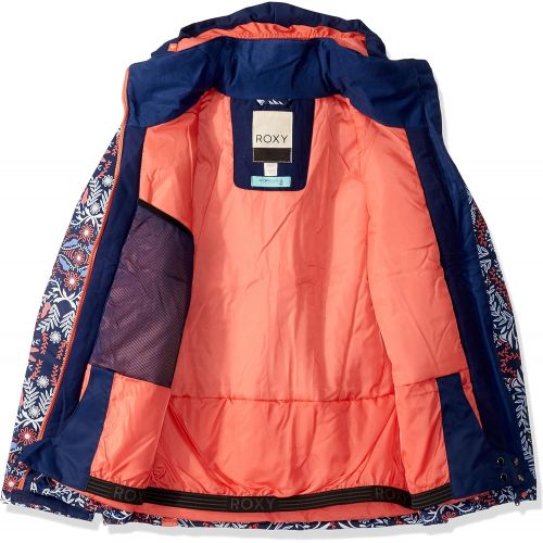 록시 Roxy Girls Delski Snow Jacket for Girls 8-16 Ergtj03081