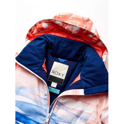 록시 Roxy Snow Girls Big American Pie Special Edition Jacket, mid Denim YUMI Yamada Print