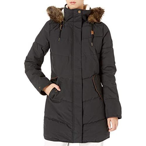 록시 Roxy Womens Roxy Ellie Longline Hooded Waterproof Puffer Jacket For Women Erjjk03289