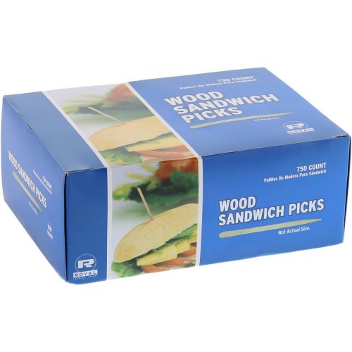  [아마존베스트]ROYAL Royal Wood Sandwich Picks, Package of 750