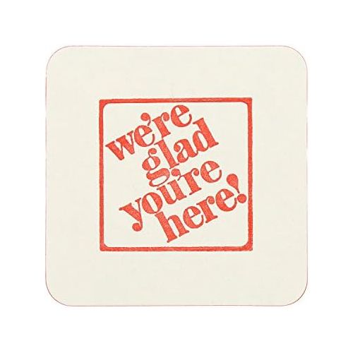  Royal 45 Point Beer Coasters, Square NRA Design, Case of 4000