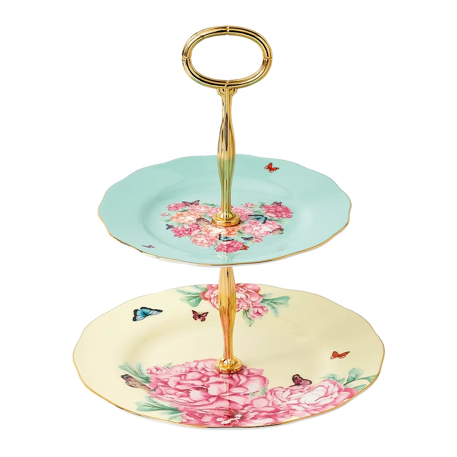 Miranda Kerr for Royal Albert BlessingsJoy 2-Tier Cake Stand