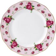 Royal Albert New Country Roses Pink Dinner Plate, 10.5