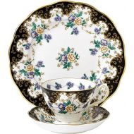 Royal Albert 100 Year Collection 1910 3-Piece Tea Set, 8