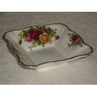 Royal Albert Old Country Roses China Square Candy Dish