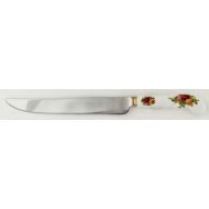 Royal Albert Old Country Roses Cake Knife/Server with Stainless Blade, Fine China Dinnerware