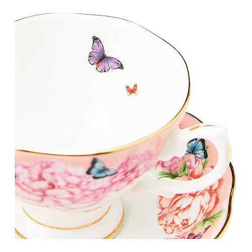  Miranda Kerr by Royal Albert 1056233 3pce Teaset, Fine Bone China