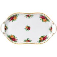 ROYAL ALBERT OLD COUNTRY ROSES Handled tray 12