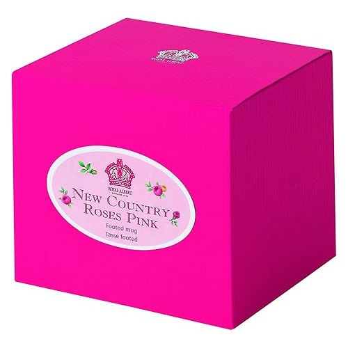  Royal Albert New Country Roses Pink Vintage Mug, 1 Count (Pack of 1)