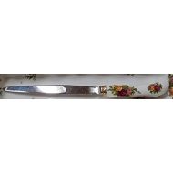 Royal Albert Old Country Roses (Stnls,Go Acnt) Letter Opener with Stainless Blade HC