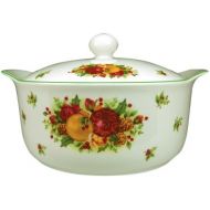 Royal Albert Old Country Roses Holiday Covered Casserole