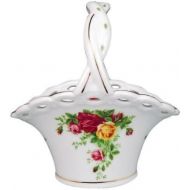 Royal Albert Old Cournty Roses Beautiful Basket