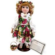 Royal Albert Old Country Rose Porcelain Doll ''ROSE'' - 17
