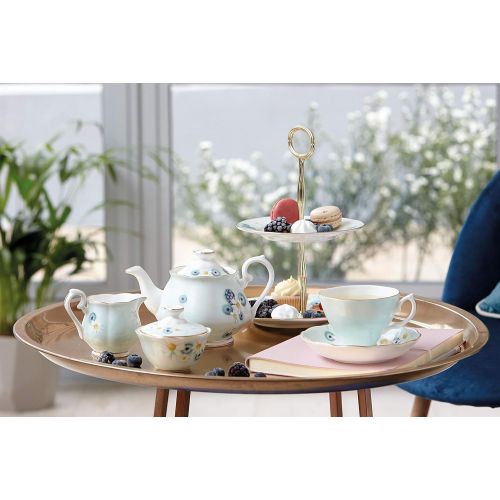  Royal Albert Alpha Foodie - Tetera pequea, color turquesa