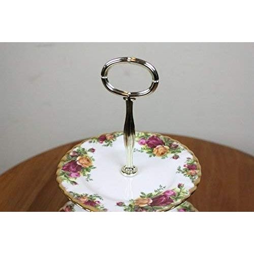  Royal Albert 27400132 Old Country Roses 3-Tier Cake Stand