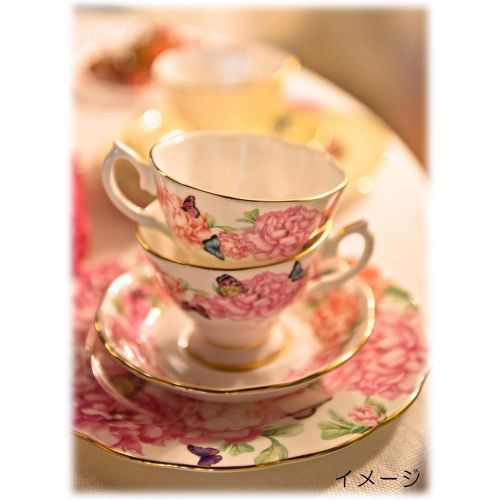  Royal Albert Gratitude 3-Piece Teacup, Saucer and Plate Set Designed by Miranda Kerr