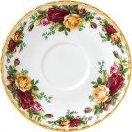 [아마존베스트]Royal Albert Old Country Roses Collection Teacup Saucer, 5.5, Multicolor with a Floral Print