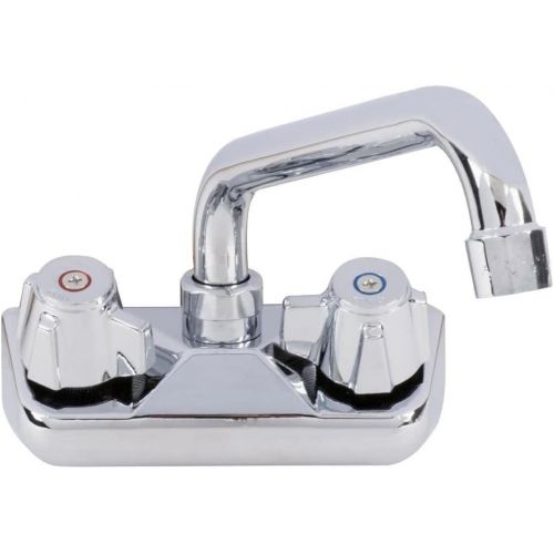  Royal Britania Wall Mount Bar Sink Faucet with 4 Centers and 6 Swing Spout