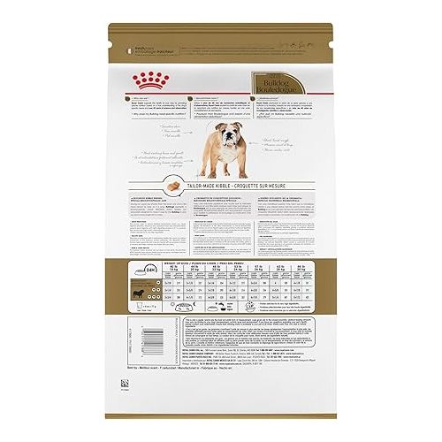  Royal Canin Bulldog Adult Dry Dog Food, 30 lb bag