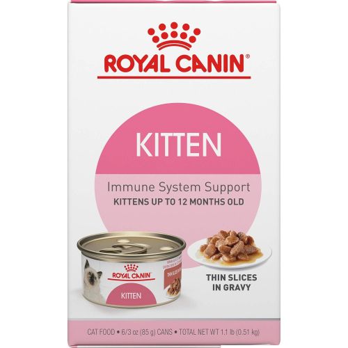  Royal Canin Feline Health Nutrition Kitten Thin Slice In Gravy Canned Cat Food