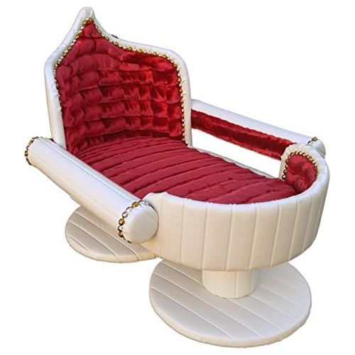  Royal Cat Boutique Red Velvet Davenport Pet Bed, Medium