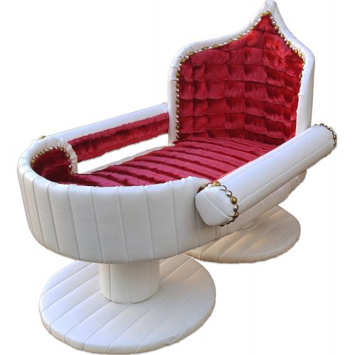  Royal Cat Boutique Red Velvet Davenport Pet Bed, Medium