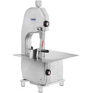 Royal Catering RCBS 1650.1eco Bone Saw Electric Bone Band Saw 880Watt Stainless Steel Meat Saw with Cutting Thickness up to 180mm Working Area 440x 460mm