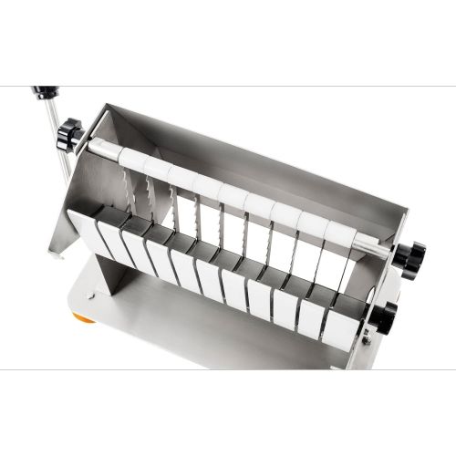  Royal Catering - RCSC-18 - Sausage Cutter - with 10 knives - cut width of the sausage slices: 18 mm - maximum sausage length: 21cm