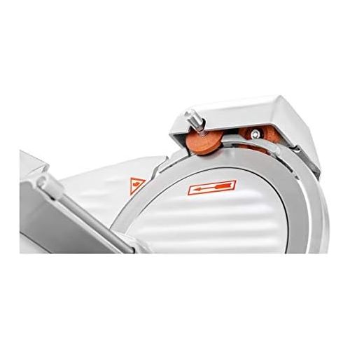  Royal Catering - RCAM 220PRO - Meat Slicer - 0 to 12 mm - 120 W - Ø 22 cm - semi automatic sharpener - PRO Series