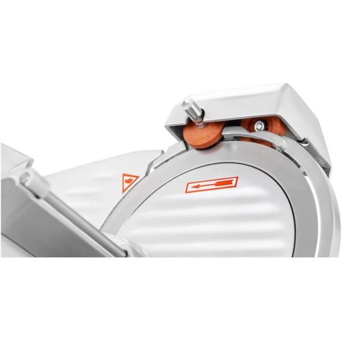  Royal Catering - RCAM 220PRO - Meat Slicer - 0 to 12 mm - 120 W - Ø 22 cm - semi automatic sharpener - PRO Series