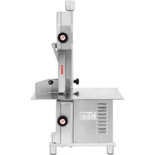  Royal Catering RCBS-1650.1ECO Knochensage Elektrisch Knochenbandsage Fleischsage Edelstahl (880 W, Schnittstarke bis 180 mm, Arbeitsflache 440 x 460 mm)