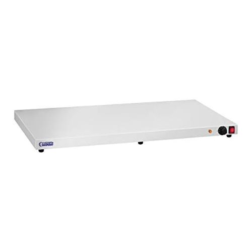  Royal Catering RCHP-600E Warmhalteplate Heizplatte Speisenwarmer (600 W, Edelstahl, Breite 100 cm)