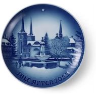 ROYAL COPENHAGEN BING & GRØNDAHL CHRISTMAS PLATE 2023 - CHRISTMAS IN ROSKILDE 18 CM