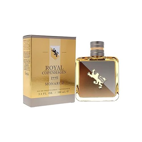  Royal Copenhagen 1775 Monarch Men EDT Spray 3.4 oz